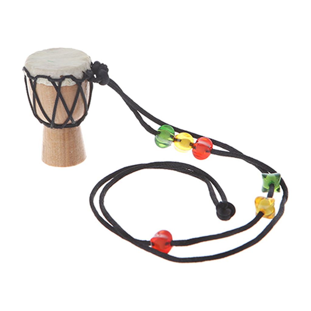 AOOOWER Classic Djembe Pendant African Instrumental Hanging Slap Present Gift